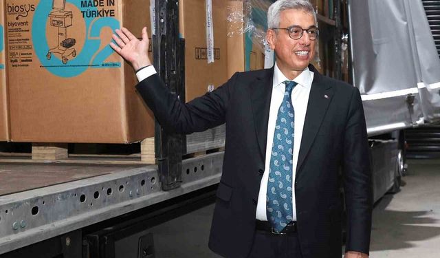 Sağlık Bakanı Memişoğlu, Batman'da yerli ve milli imkanlarla yapılan mekanik vantilatörlerin üretim tesisini ziyaret etti