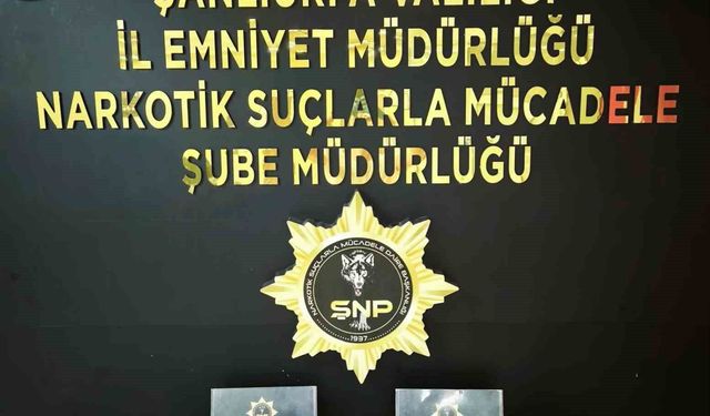 Şanlıurfa'da uyuşturucu operasyonu: 3 tutuklama