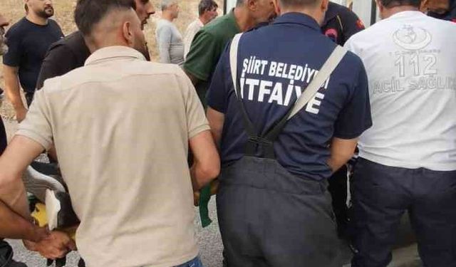 Siirt'te otomobil takla attı: 1'i ağır 3 yaralı
