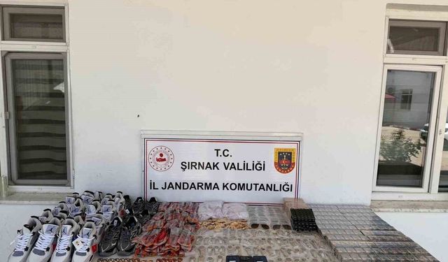 Şırnak'ta 16,7 milyon liralık uyuşturucu ve gümrük kaçağı malzeme ele geçirildi