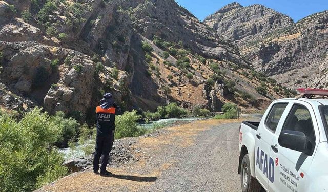 Şırnak'ta kayıp genci arama çalışmaları 7'nci gününde