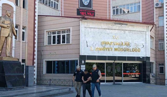 Sivas'ta FETÖ hükümlüsü yakalanarak cezaevine gönderildi