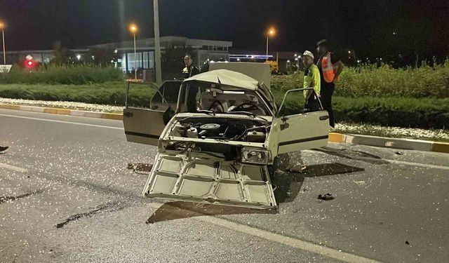 Sivas'ta Fiat Tofaş otomobil takla attı: 1'i ağır 3 yaralı