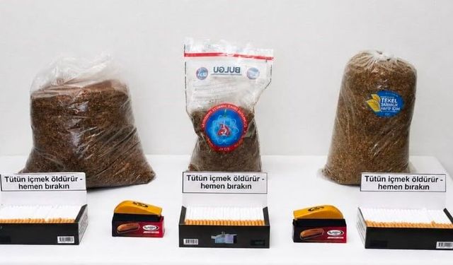 Tekirdağ'da 11 kilogram kaçak tütün ele geçirildi