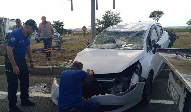 Tekirdağ'da trafik kazası