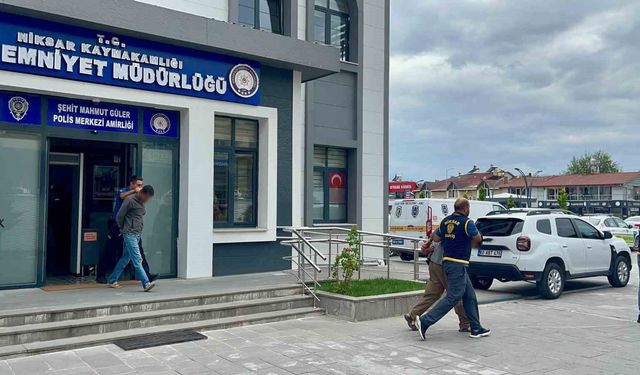Tokat'ta lastik hırsızlığı yapan şüpheliler Sivas'ta yakalandı