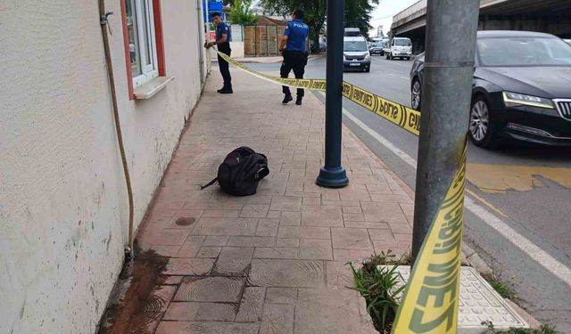 Trabzon'da İtfaiye Kavşağı'nda şüpheli çanta paniği
