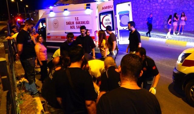 Tunceli'de motosiklet kazası: 2 yaralı