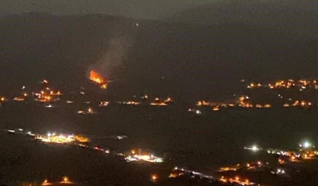 Ula'daki yangın hızlı müdahaleyle kontrol altına alındı