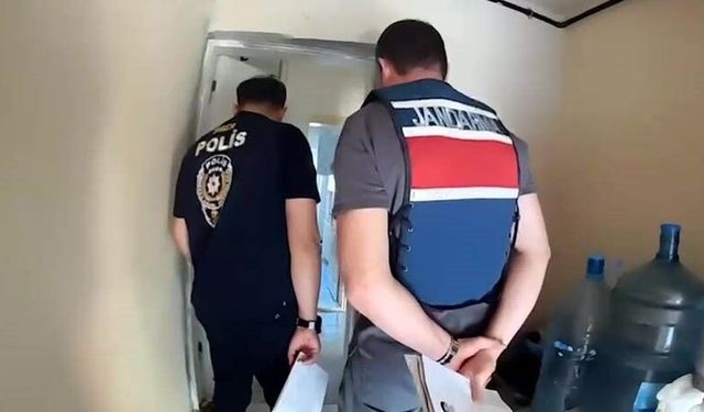 Uşak'ta Yalım soruşturmasında emniyet ve jandarmadan ortak operasyon: 15 gözaltı