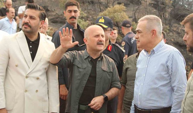 Vali Varol: 'Yangını tamamen kontrol altına almak için 805 personel sahada görev yapıyor'