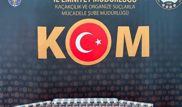 Yozgat'ta 130 paket kaçak sigara elegeçirildi