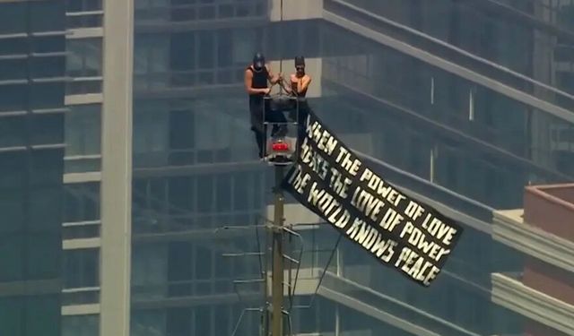 Empire State'in zirvesinde evlilik teklif