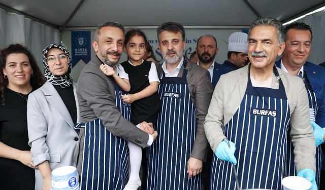Gemlik'te aşureler Biba ve Varank'tan