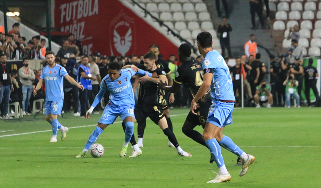 Trabzonspor, Amedspor'a mağlup oldu