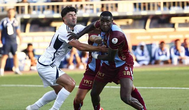 Kasımpaşa-Trabzonspor maçında kazanan çıkmadı!