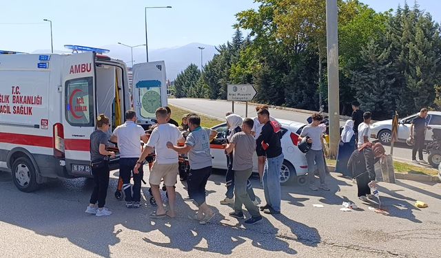 Bursa’da motosiklet ile otomobil çarpıştı: 1 ağır yaralı