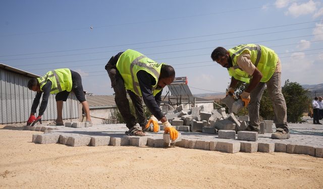 Yenişehir’de son iki yılda 100 bin metrekare parke taşı döşendi