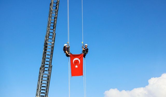 Bursa'da nefes kesen tatbikat