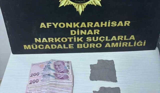 Afyonkarahisar'da torbacı operasyonu: 1 kişi tutuklandı