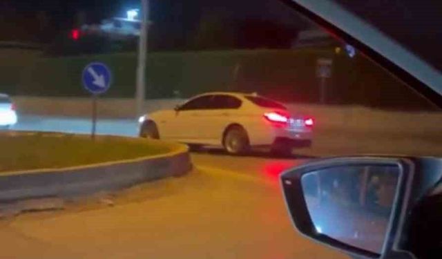 Bursa'da drift pahalıya patladı: 140 bin TL ceza