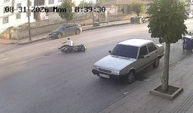 Çorum'da motosiklet ile bisiklet çarpıştı: 2 yaralı
