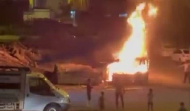 Diyarbakır'da Direkhane Sitesi'nde korkutan yangın