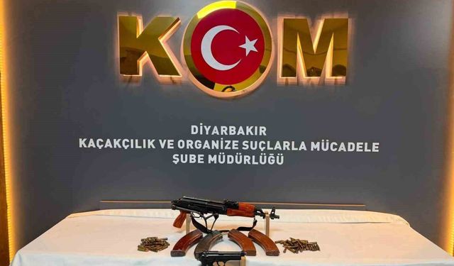 Diyarbakır'da KOM ve narkotik ekiplerinden müşterek operasyon: 2 tutuklama