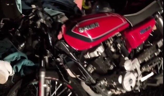 Erzurum'da motosiklet kazası: 3 yaralı