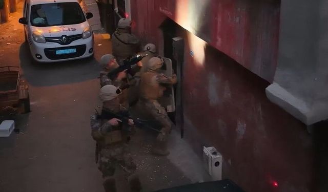 Gaziantep merkezli dev narkotik operasyonunda 416 şüpheli tutuklandı