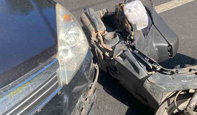 Karadeniz Ereğli'de yasak dönüş kazaya neden oldu; motosiklet sürücüsü yaralandı