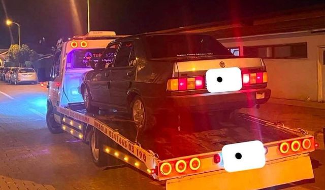 Kastamonu'da ses kirliliğine sebep olan 5 araç trafikten men edildi