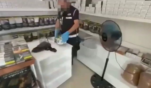 Kayseri'de 13 bin adet makaron ve 2 bin 10 paket kaçak sigara ele geçirildi