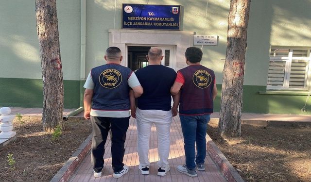 Kırmızı bültenle aranan şahıs Amasya'da yakalandı