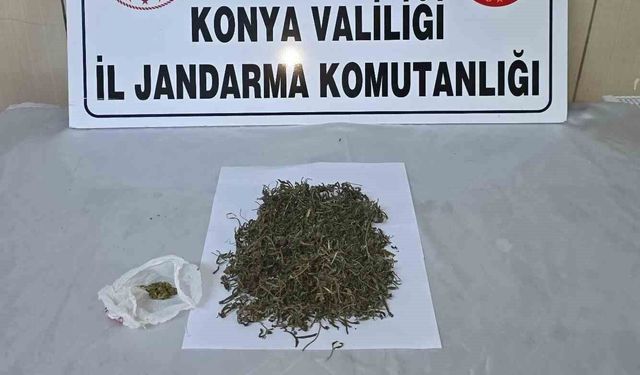 Konya'da jandarmadan uyuşturucu operasyonları: 4 tutuklama