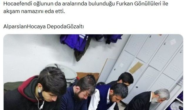 'Kuytulcular' üyelerinden namazda 'selfie'