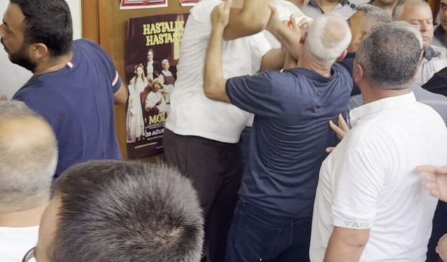 'S plaka' gerilimi: Biber gazlı müdahale