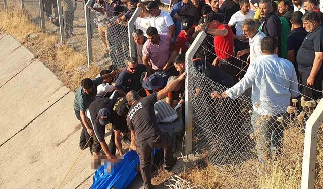 Sulama kanalına giren genç hayatını kaybetti