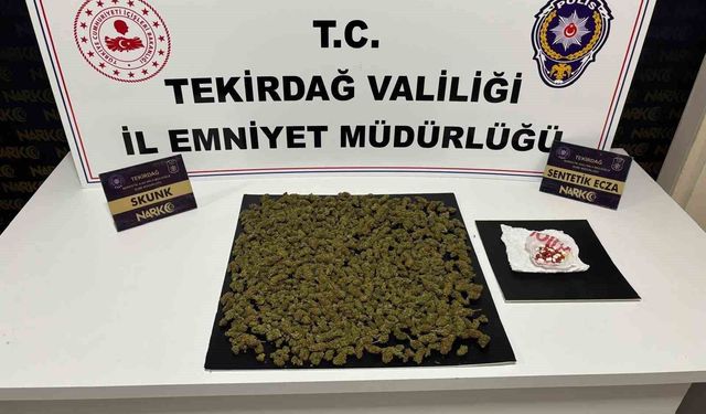 Tekirdağ'da uyuşturucu operasyonu: 7 şüpheli tutuklandı
