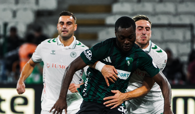 Kocaelispor deplasmanda kazandı! Konyaspor yine puansız