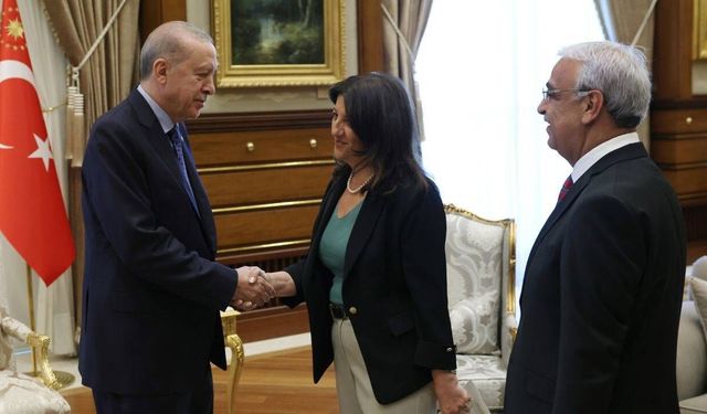 Cumhurbaşkanı Recep Tayyip Erdoğan İmralı Heyeti ile görüştü