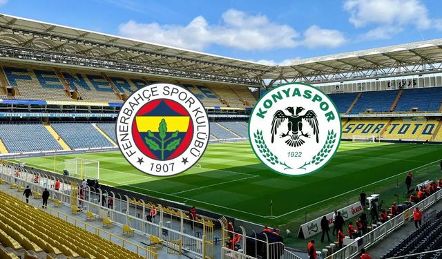 Fenerbahçe'nin Konyaspor karşısındaki ilk 11'i belli oldu