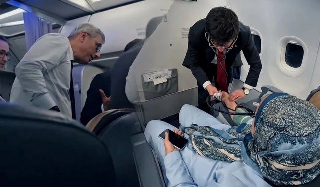 Bakan Kemal Memişoğlu'ndan havada ilk yardım