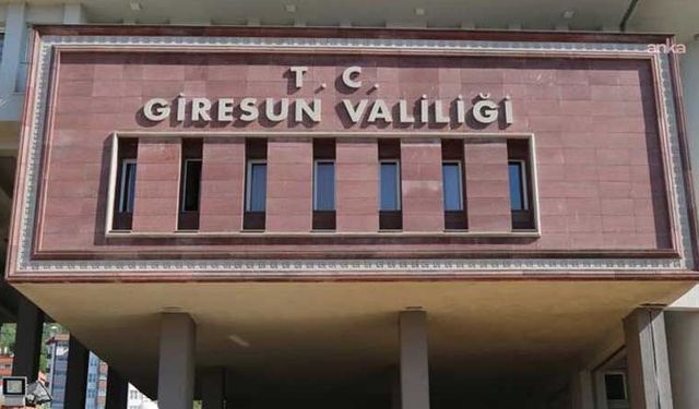 Giresun Valiliği’nden Ömer Tekin açıklaması: İdari soruşturma başlatıldı