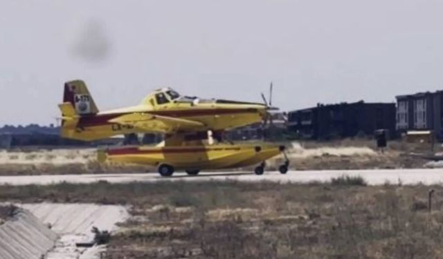İspanya ve Fransa'daki orman yangınlarında görev yapan 4 uçak Türkiye'ye döndü