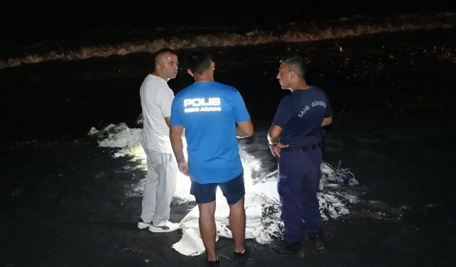 Samsun sahilini kaplayan esrarengiz toz ekipleri harekete geçirdi