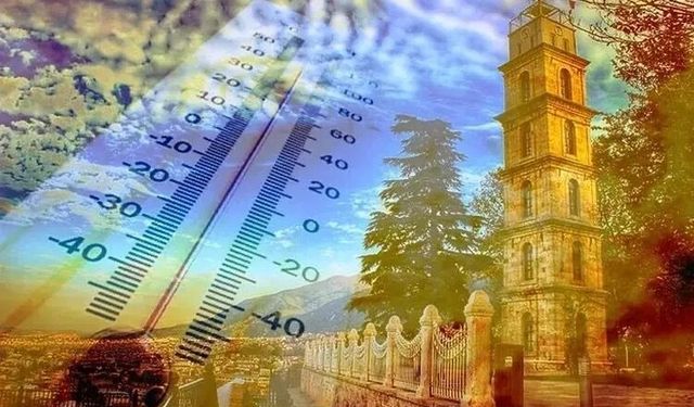 Bursa’da yeni haftanın ilk günü: Sıcaklık 31 dereceye çıkacak!