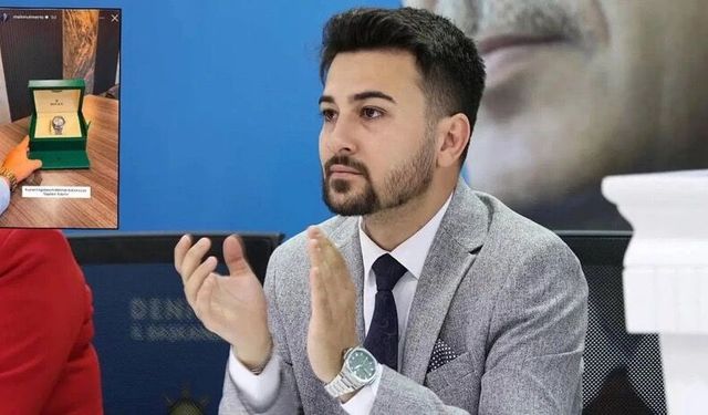 Milyonluk Rolex paylaşımı gündem olmuştu: AK Parti Denizli Gençlik Kolları Başkanı istifa etti