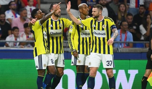 Fenerbahçe deplasmanda Lyon'u yıktı geçti: Şampiyonlar Ligi'nde hasret sona erdi