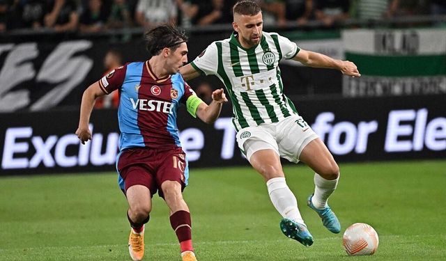 Trabzonspor’da kabus! 9 kişi kaldı, Ferencváros farkı 4’e çıkardı